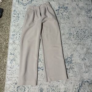 Tan A&F Sloane pants
